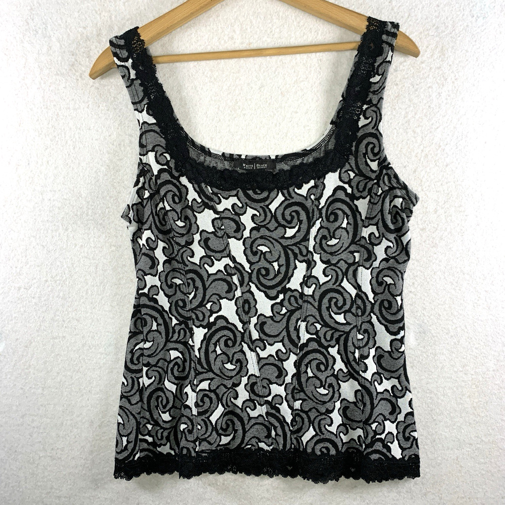 Womens Y2K Whimsigoth Tank Cami Top Sz L Dark Romantic Event Cocktail Going‎ Out